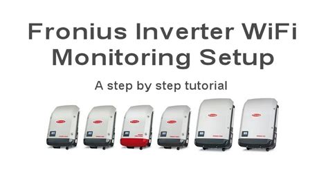 Need to connect your Fronius solar inverter to a WiFi network for online monitoring of your solar power system In this step by step tutorial we&x27;ll show you how to connect a Fronius Galvo, Primo or. . Fronius inverter wifi setup
